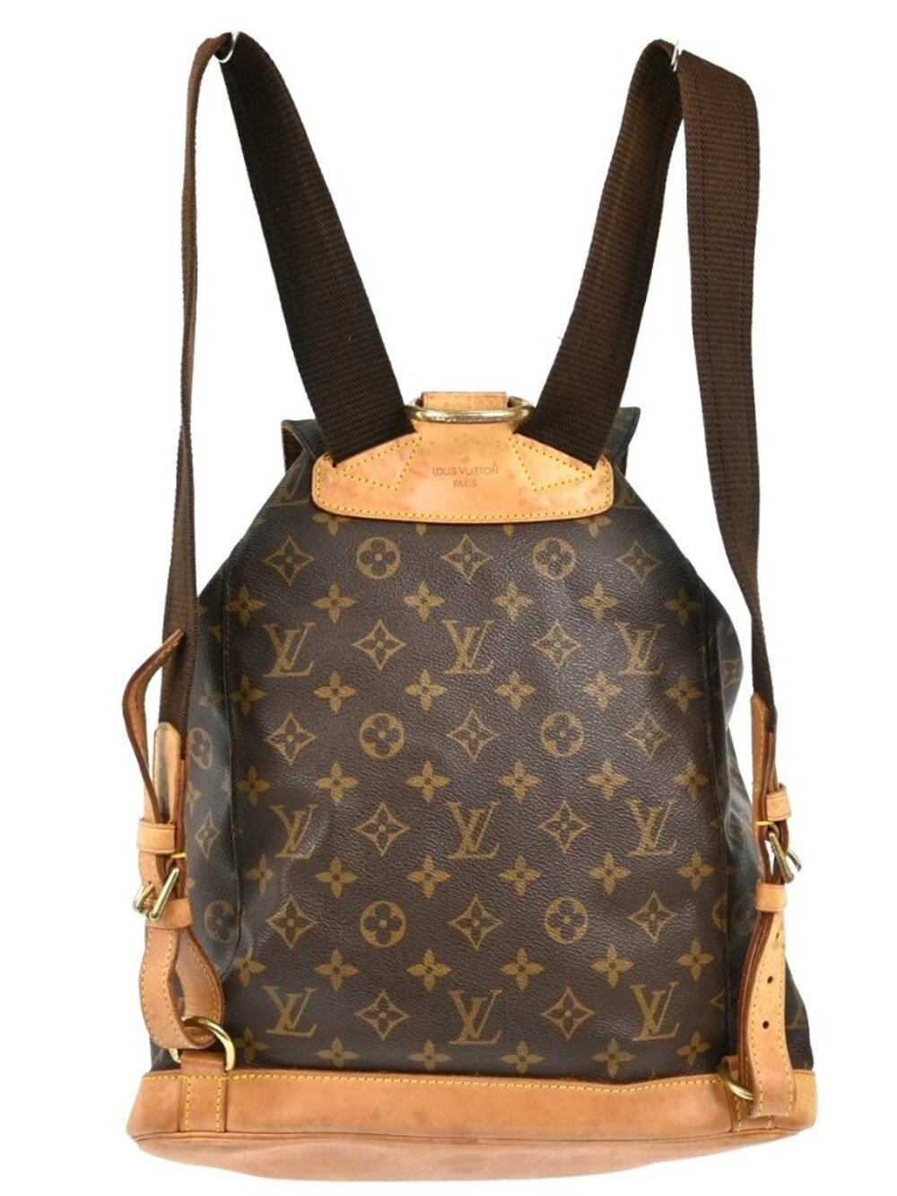 LOUIS VUITTON MONTSOURIS GM BACKPACK MONOGRAM M51135 MI0050 YQ07136 - Picture 2 of 15